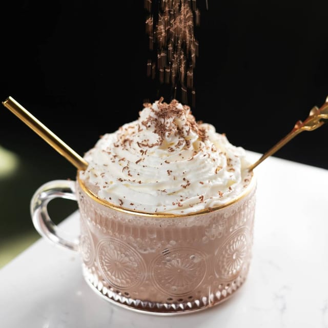 Frozen Hot Chocolate.
