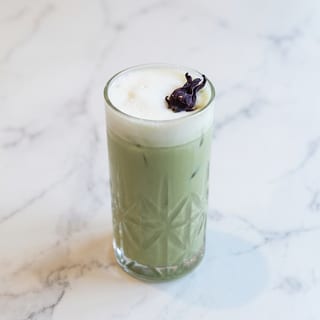 Lavender Matcha Latte